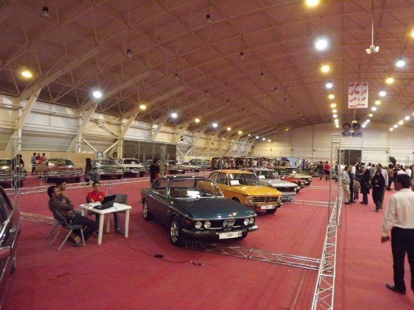 Classic Car show in Shiraz, Iran