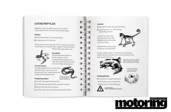 Land Rover Edible Survival Guide Book
