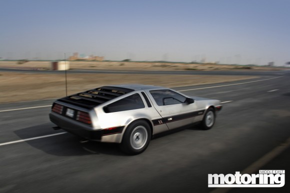 DeLorean in Dubai