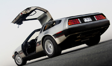 DeLorean in Dubai