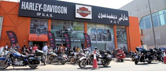 Harley riders celebrated 110 years of the marque with a ride from Dubai to Abu Dhabi