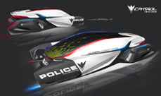 LA Autoshow 2012, BMW design concept for 2025 Police Highway Patrol Vehicle