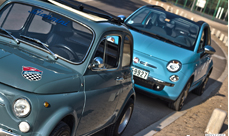 Fiat 500 old meets new