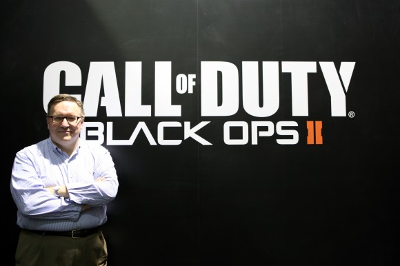 Chrysler Middle East boss, Jack Rodencal, Call of Duty: Black Ops II with Jeep