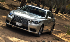 2013 LS 460 L tested in UAE