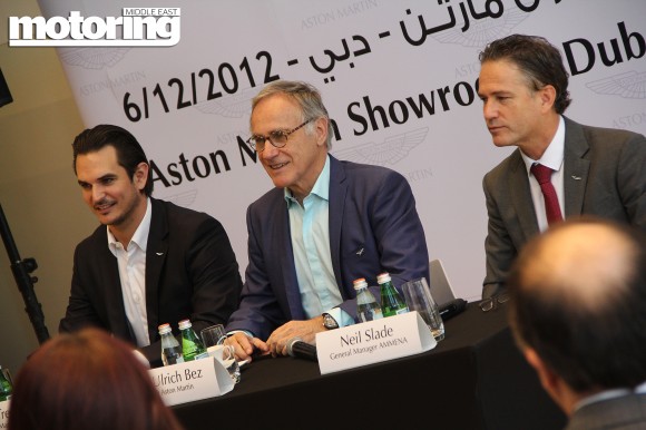 Dubai - Aston Martin showroom opening and Vanquish launch in UAE