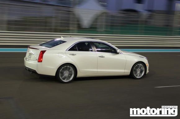 Cadillac ATS launch at Yas Marina Circuit in Abu Dhabi, UAE. 3.6 V6 tested