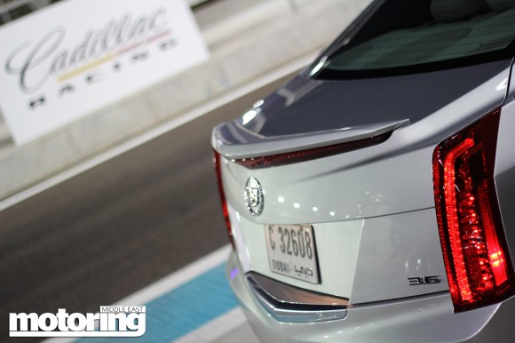 Cadillac ATS launch at Yas Marina Circuit in Abu Dhabi, UAE. 3.6 V6 tested
