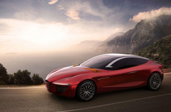 The new Alfa Romeo Gloria concept is potentially a preview of some of the styling cues that will be adopted by future Alfa saloons