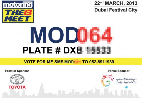 MME Meet 13, 22 March 2013, Dubai Festival City