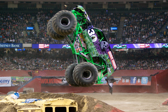 Monster Jam Abu Dhabi May 2013