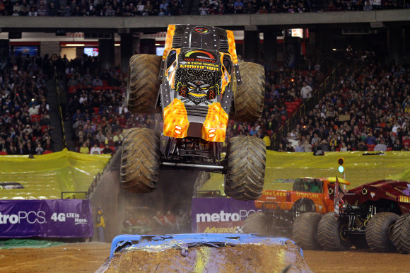 Monster Jam Abu Dhabi May 2013