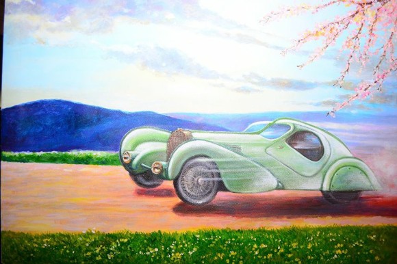 Bugatti Type 57 Aerolithe recreation