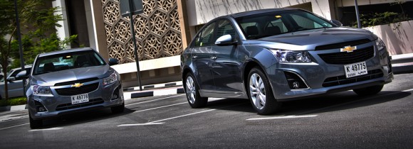 Chevrolet Cruze Down Memory Lane in Dubai
