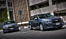 Chevrolet Cruze Down Memory Lane in Dubai