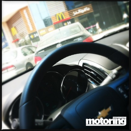 Chevrolet Cruze Down Memory Lane in Dubai