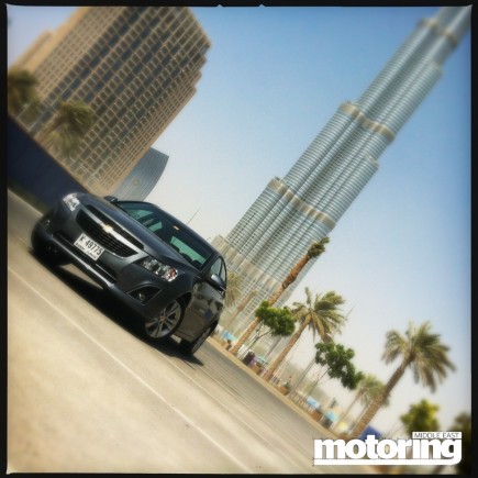 Chevrolet Cruze Down Memory Lane in Dubai