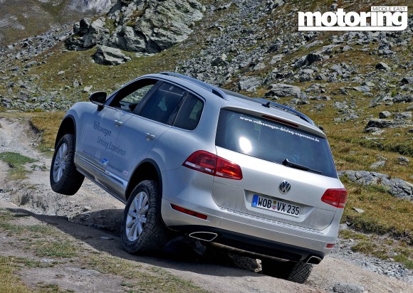 Volkswagen Touareg on Alpes Maritimes expedition