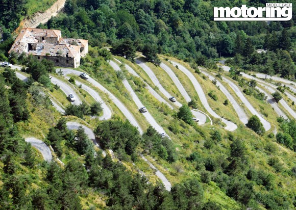 Volkswagen Touareg on Alpes Maritimes expedition