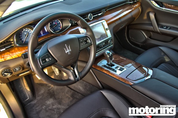 Maserati Quattroporte S V6 tested in Dubai