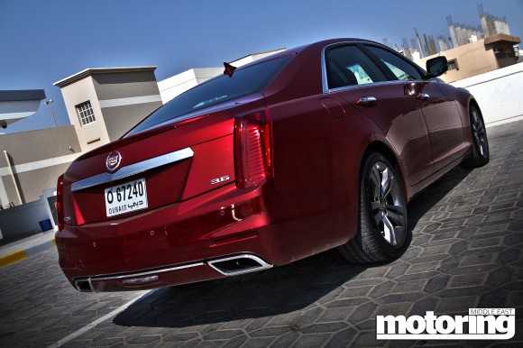 2014 Cadillac CTS tested in UAE