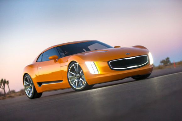 Kia GT4 Stinger Concept at Detroit Auto Show