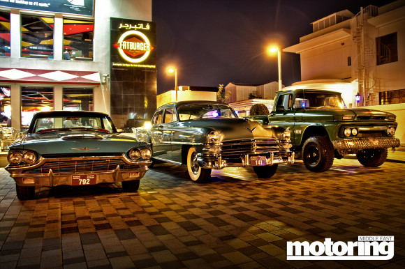 JACCK Classic Car Meet, January 2014, Fatburger, Dubai