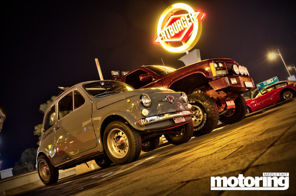 JACCK Classic Car Meet, January 2014, Fatburger, Dubai