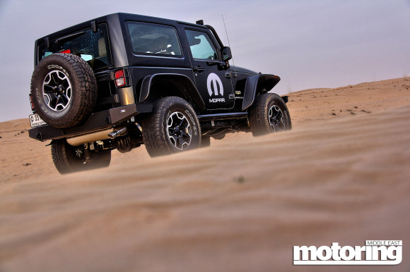 2014 Jeep Wrangler Sahara two-door Moparized