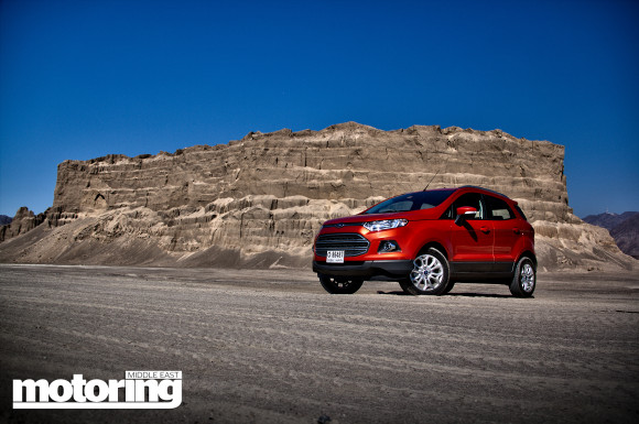 Ford Ecosport tested in UAE