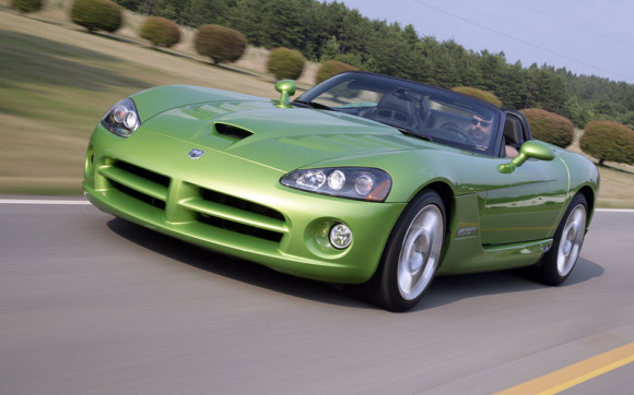 2008 Viper with Snakeskin Green