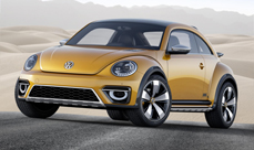 Volkswagen Beetle Dune Concept at Detroit