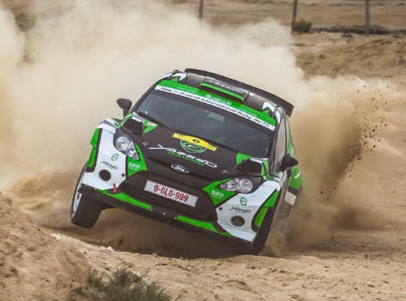 Yazeed Al-Rajhi in Kuwait Rally