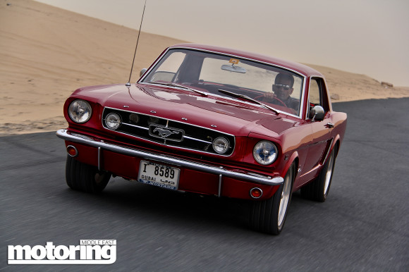 1965 Ford Mustang belonging to UAE's Nass Ahmed, Al Fursan 1