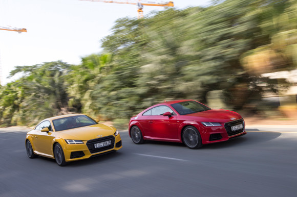 2015 Audi TT and S3 first drive in Dubai