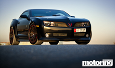 Jinn-busting in a Firebreather Chasing down spooky spirits in the UAE, at the wheel of the Pontiac Firebird-inspired Firebreather