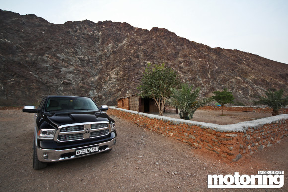 Dodge Ram Truck Road trip: Madha, Oman (inside UAE)