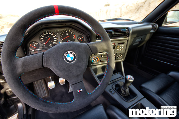 1987 BMW E30 M3 driven in Dubai