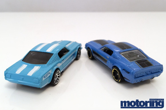 Diecast Hot Wheels classic Mustangs review