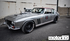 Exclusive Drive: Jensen Interceptor FF Silver Slammington