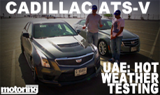 Cadillac ATS-V Hot Weather Testing
